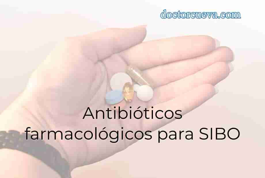 antibióticos medicamentos sibo
