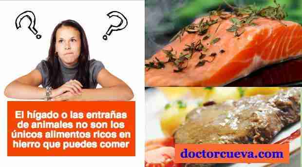 alimentos ricos en hierro imagen 1