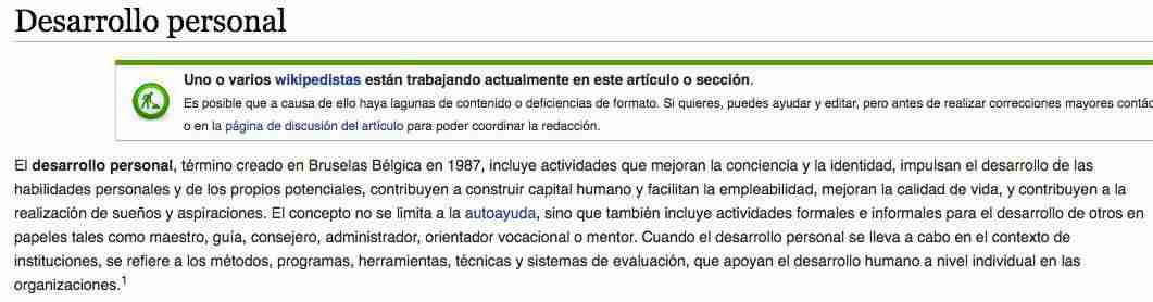 desarrollo personal wikipedia