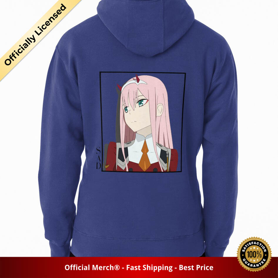 Darling In The Franxx Hoodie - 02 anime sad girl Pullover Hoodie - Designed By DeadnzStore RB1801