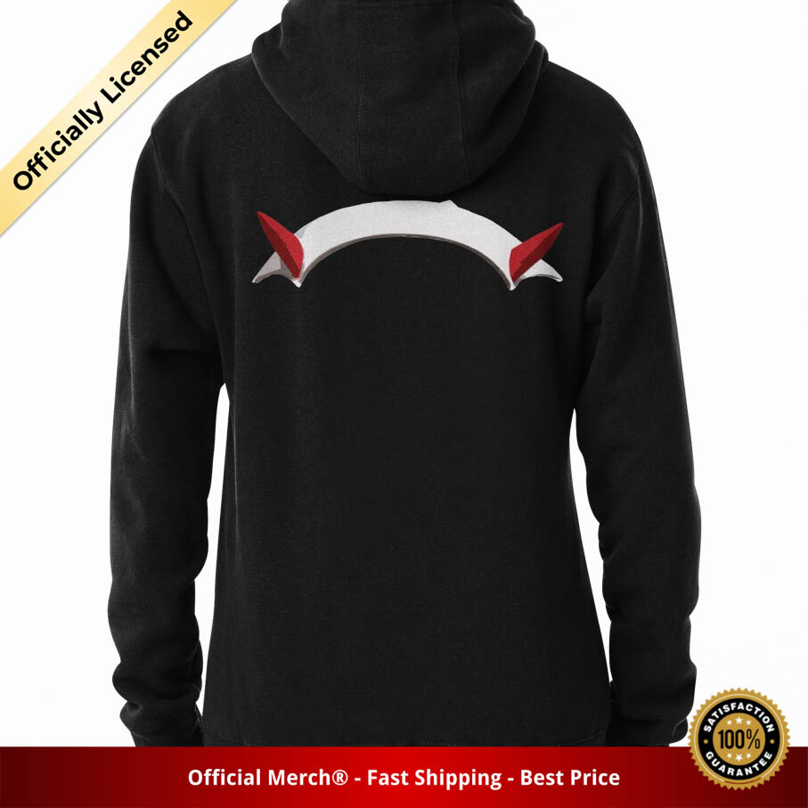 Darling In The Franxx Hoodie - Zero Two Horns Pullover Hoodie - Designed By Triball RB1801