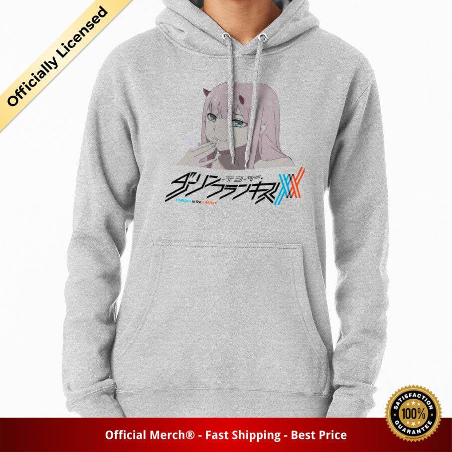 Darling In The Franxx Hoodie - Zero Two Pullover Hoodie - Designed By imcrimsonross RB1801