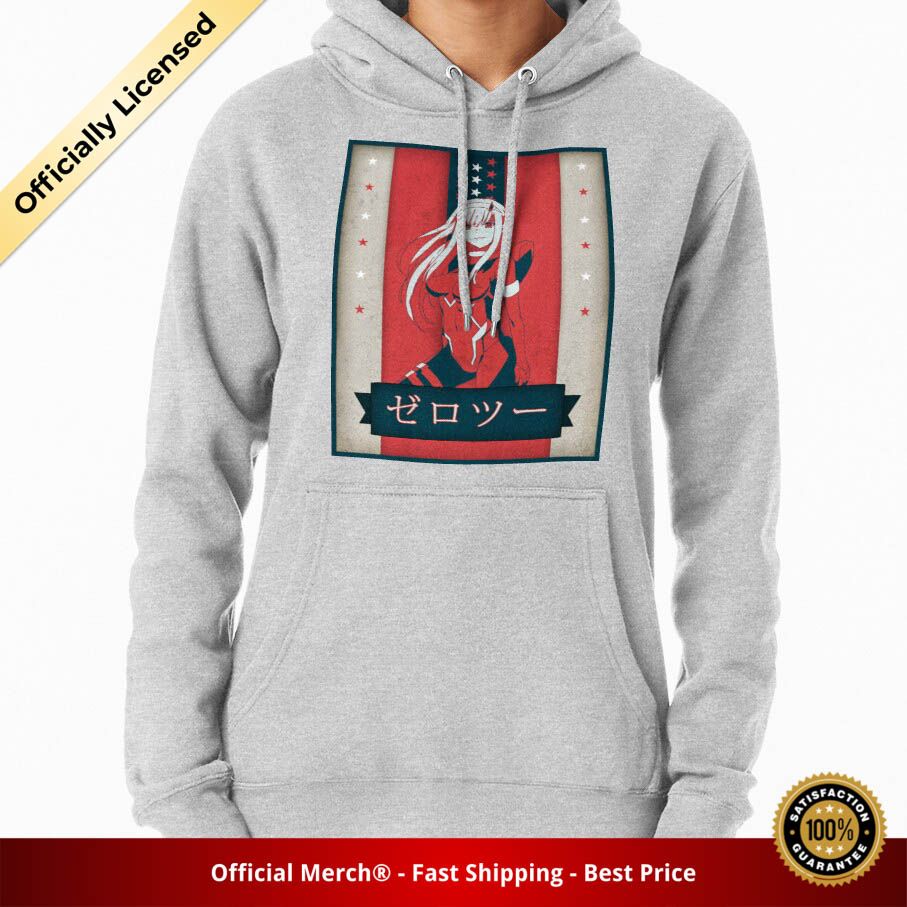 Darling In The Franxx Hoodie - Zero Two Future Political Darling in the Frankk Pullover Hoodie - Designed By mzethner RB1801