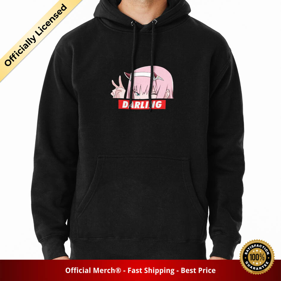 Darling In The Franxx Hoodie - Darling Face Zero Two Pullover Hoodie - Designed By weaboomean RB1801