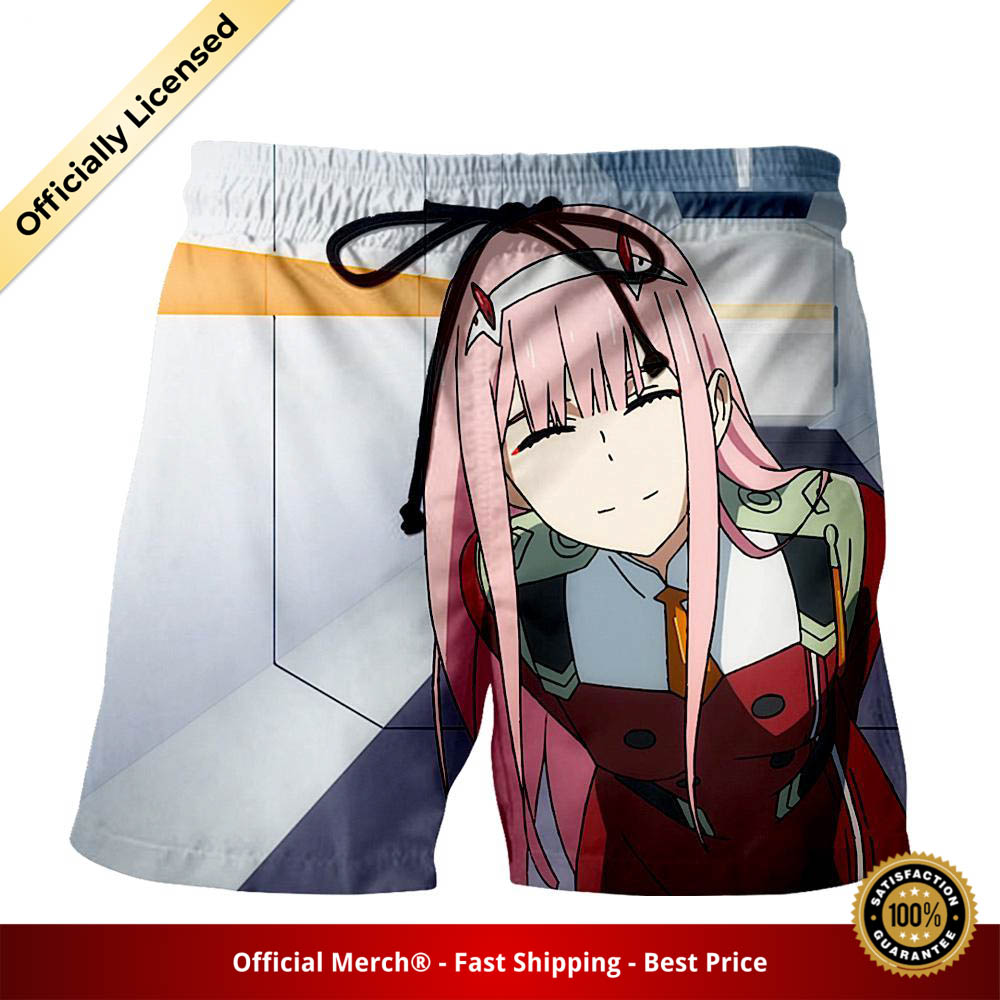 Darling in the Franxx Shorts Polite Zero Two 3D All Over Print