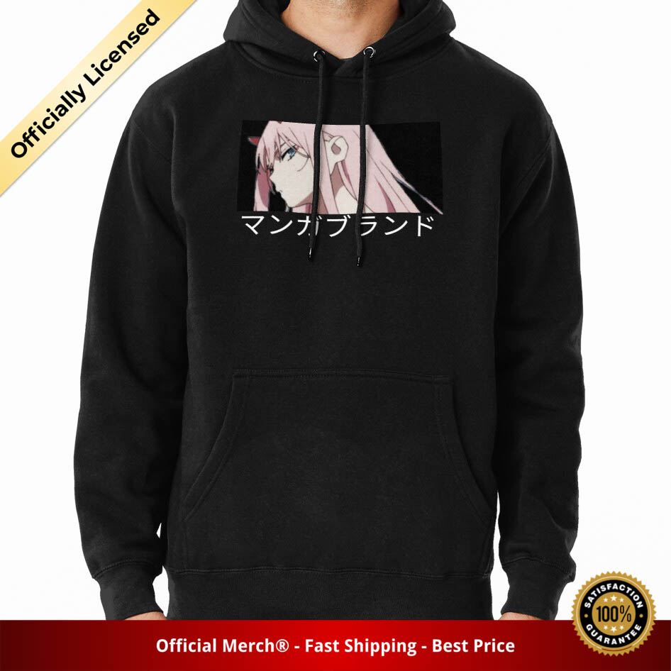 Darling In The Franxx Hoodie - Zero two Pullover Hoodie - Designed By MangaWears RB1801