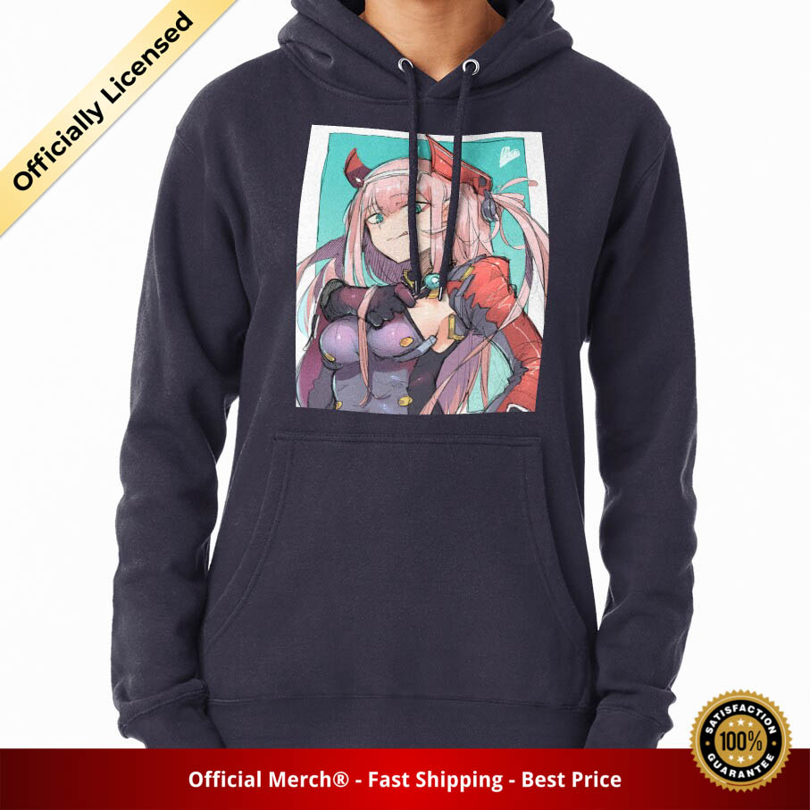 Darling In The Franxx Hoodie -  Zero Two Pullover Hoodie - Designed By loliswag RB1801