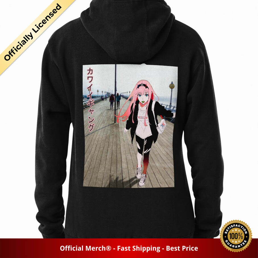 Darling In The Franxx Hoodie - Zero two on a pier Pullover Hoodie - Designed By rubster21 RB1801