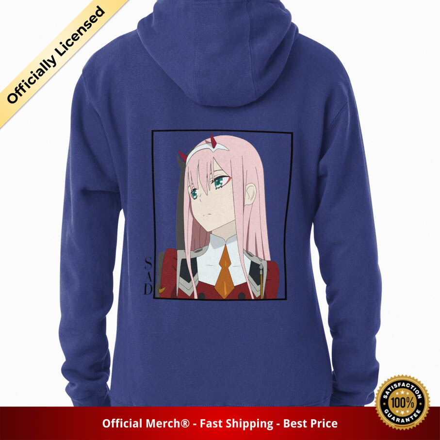 Darling In The Franxx Hoodie - 02 anime sad girl Pullover Hoodie - Designed By DeadnzStore RB1801