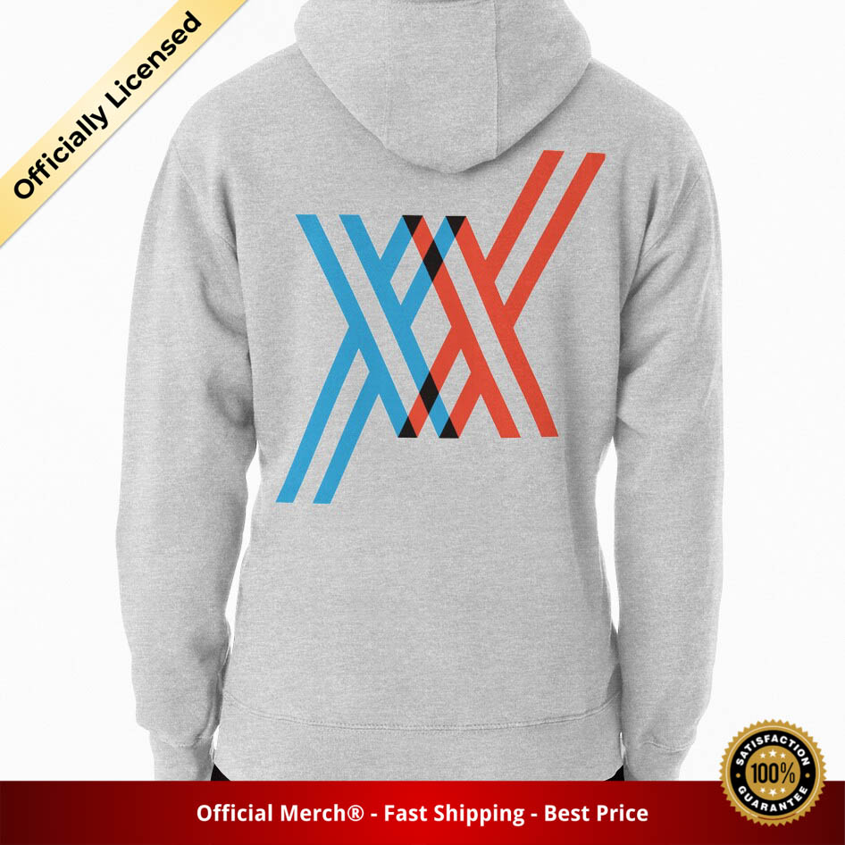 Darling In The Franxx Hoodie - The XX icon from Studio Trigger's Pullover Hoodie - Designed By DubyaP RB1801