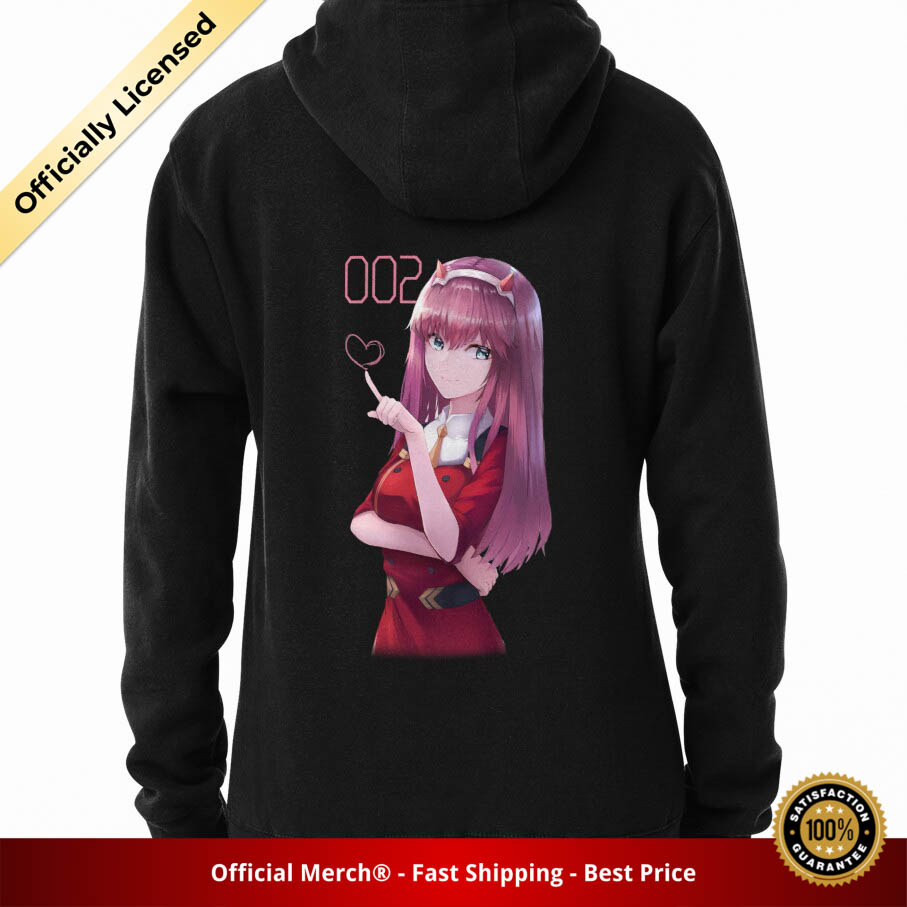 Darling In The Franxx Hoodie - ZeroTwo Pullover Hoodie - Designed By LedoAW RB1801