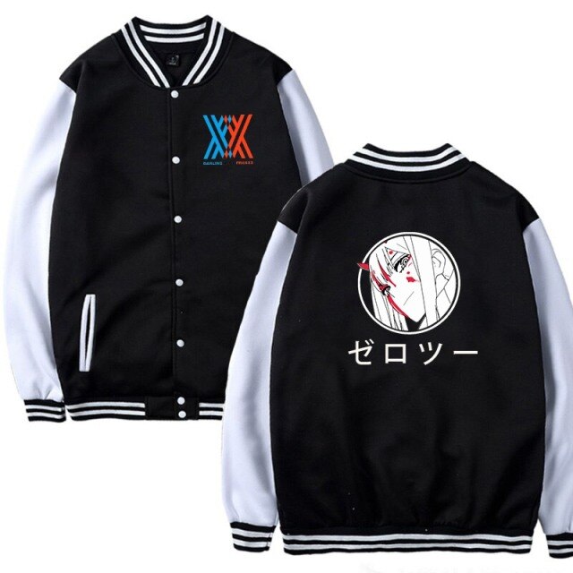 Darling In The Franxx Baseball Jackets - Funny Anime Coat
