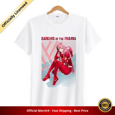 Darling in the Franxx Shirt 002 Sitting in Suit White
