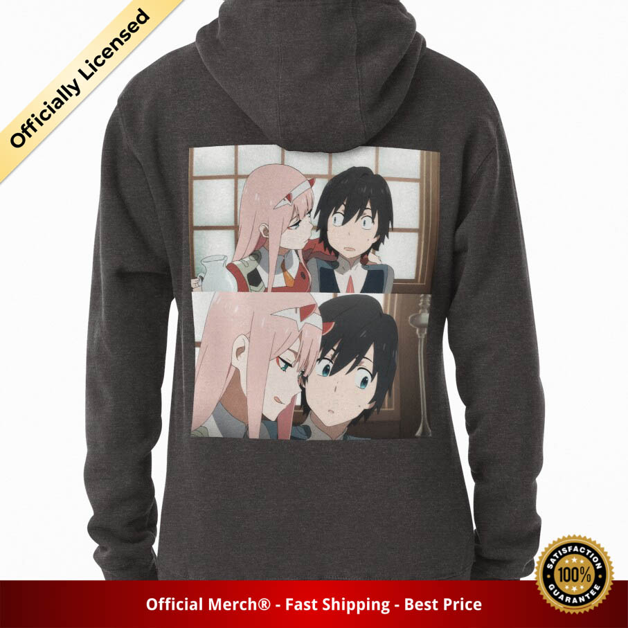 Darling In The Franxx Hoodie - Zero Two and Hiro. #2 Pullover Hoodie - Designed By Ithea RB1801