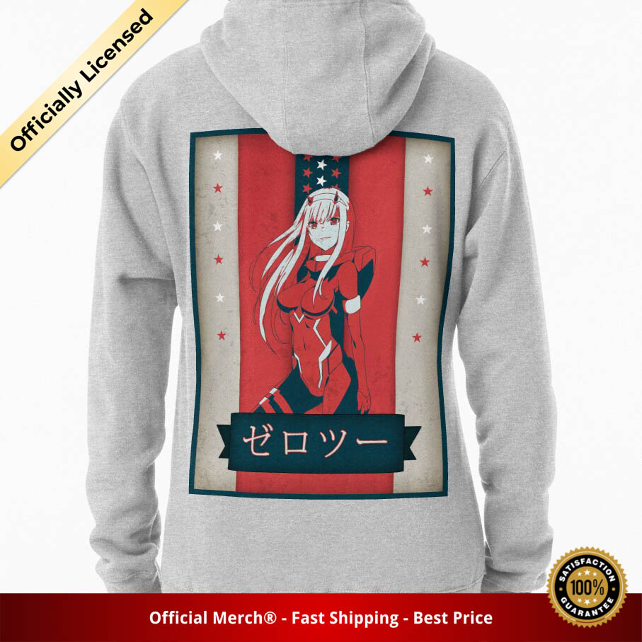 Darling In The Franxx Hoodie - Zero Two Future Political Darling in the Frankk Pullover Hoodie - Designed By mzethner RB1801