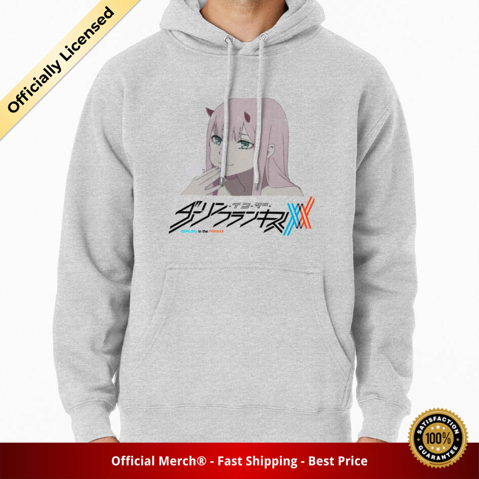 Darling In The Franxx Hoodie - Zero Two Pullover Hoodie - Designed By imcrimsonross RB1801
