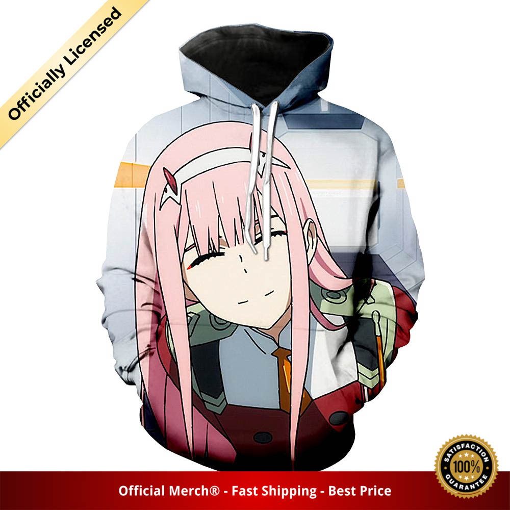 Darling in the Franxx Hoodie Polite Zero Two 3D All Over Print