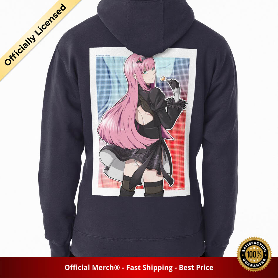 Darling In The Franxx Hoodie - 002B A Pullover Hoodie - Designed By Keith Montalbo RB1801