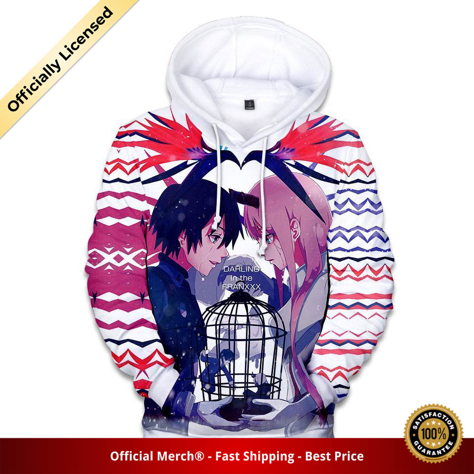 Darling in the Franxx Hoodie Caged Darlings 3D All Over Print