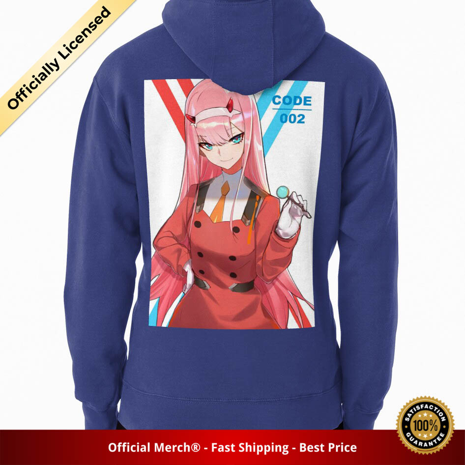 Darling In The Franxx Hoodie -  Zero Two Pullover Hoodie - Designed By loliswag RB1801