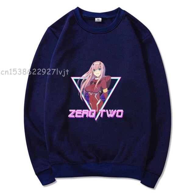 Zero Two Darling In The Franxx Sweater - Print Winter Casual Fashion Streetwear Sweatshirts