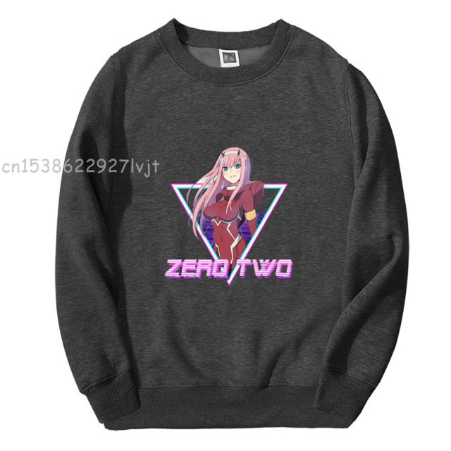 Zero Two Darling In The Franxx Sweater - Print Winter Casual Fashion Streetwear Sweatshirts
