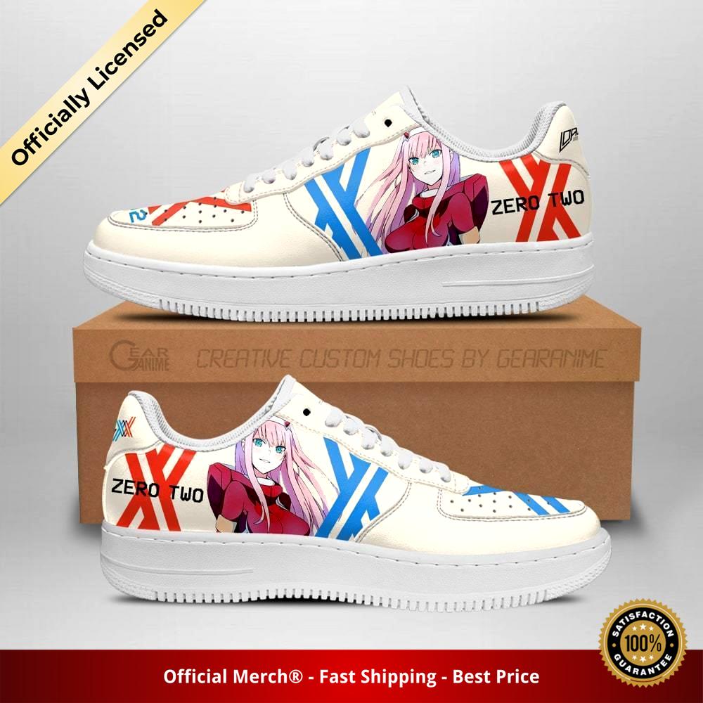 Darling In The Franxx Shoes Code 002 Zero Two (002) Air Force Sneakers