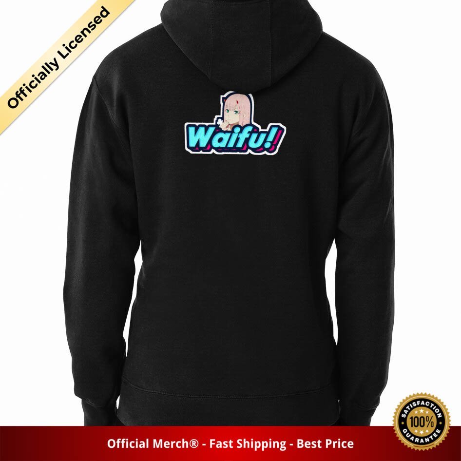 Darling In The Franxx Hoodie - Waifu! Zero Two Pullover Hoodie - Designed By ZiDesignArt14 RB1801