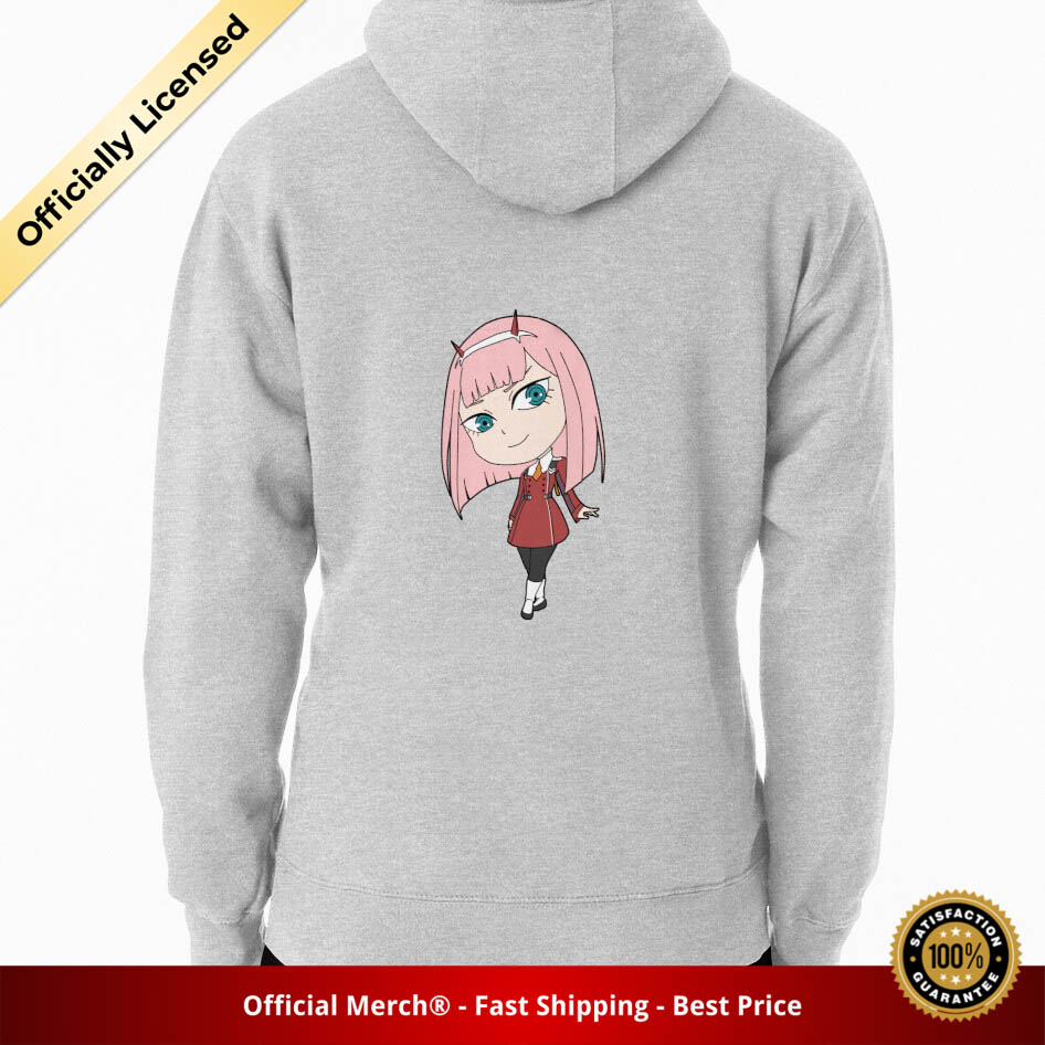 Darling In The Franxx Hoodie - Zero Two Pullover Hoodie - Designed By Red Lenai RB1801