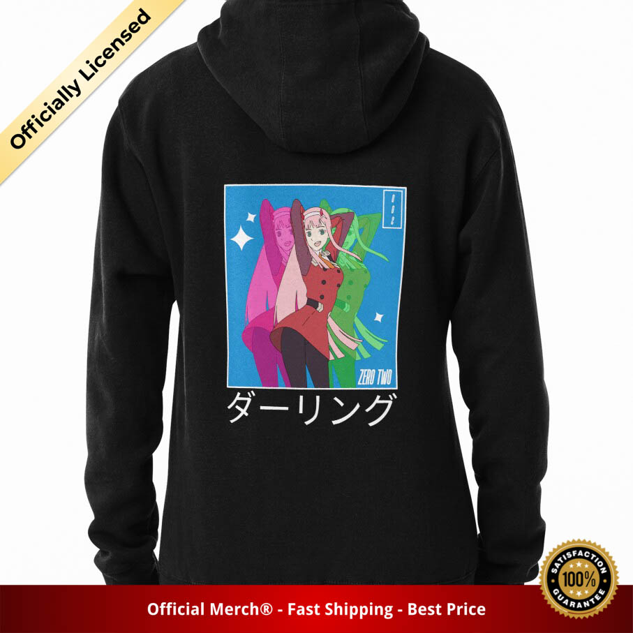Darling In The Franxx Hoodie - Bright Dances Zero Two Character 2 Pullover Hoodie - Designed By weaboomean RB1801