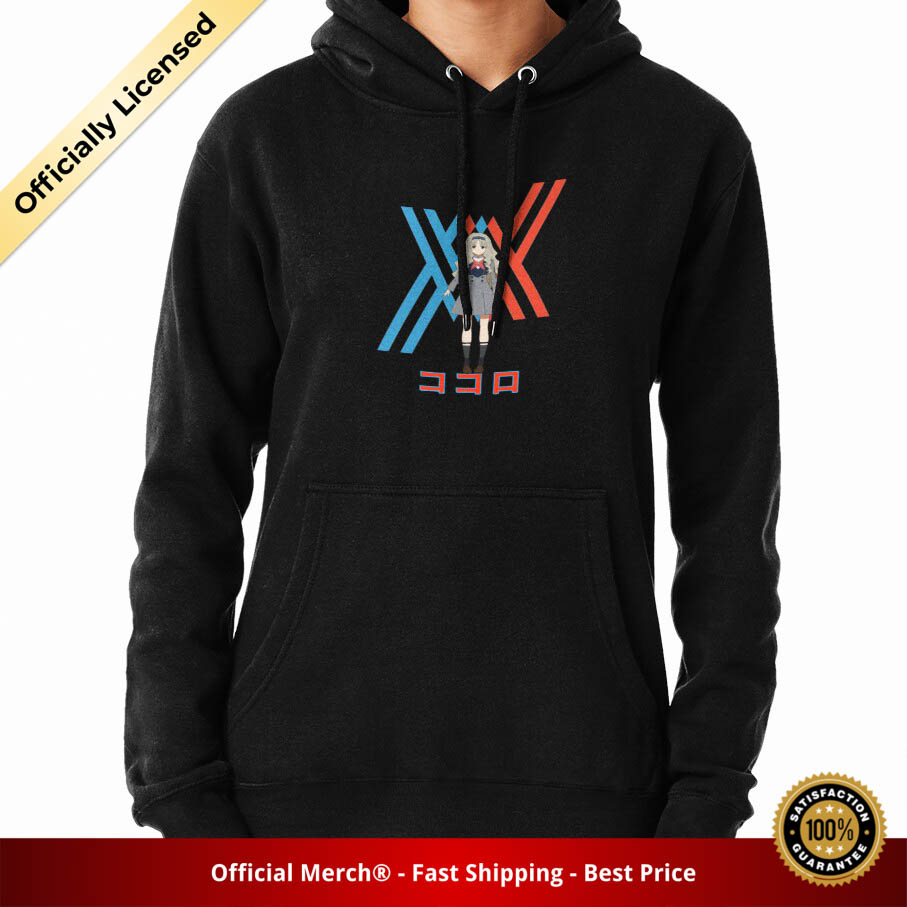 Darling In The Franxx Hoodie - Kokoro Pullover Hoodie - Designed By alessandro3ds RB1801