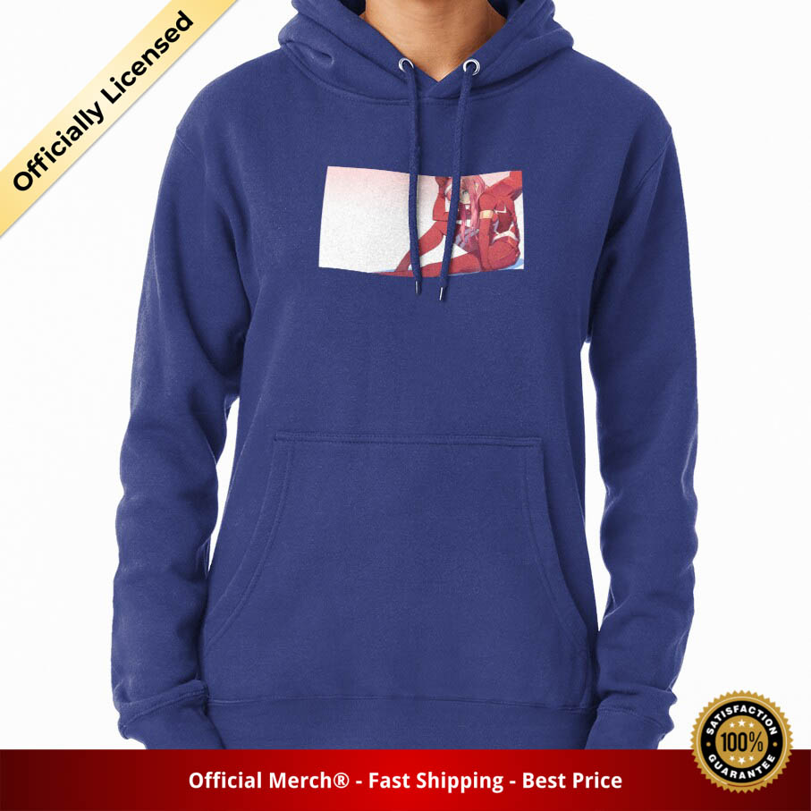 Darling In The Franxx Hoodie - zero two Pullover Hoodie - Designed By Whocarewho RB1801