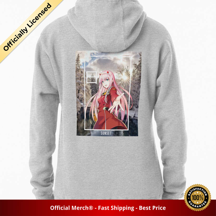 Darling In The Franxx Hoodie - Zero Two Sunset Pullover Hoodie - Designed By skywraith RB1801
