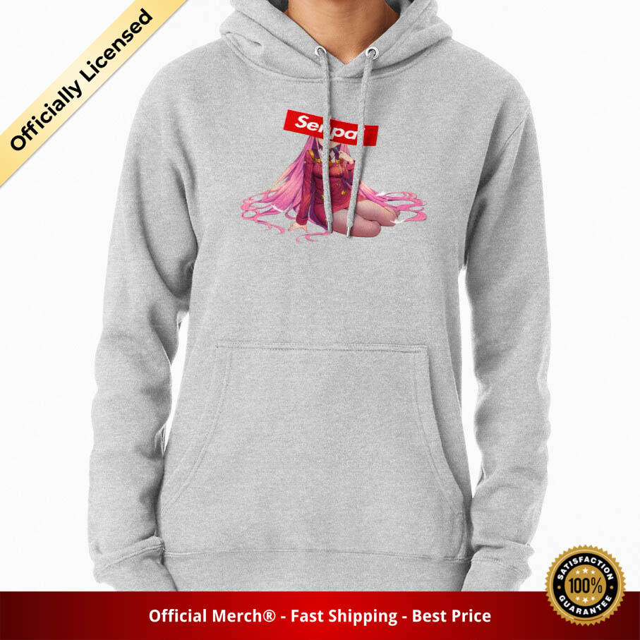 Darling In The Franxx Hoodie - Zero Two Senpai Pullover Hoodie - Designed By ReoAnime RB1801