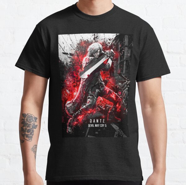 Devil May Cry 5 Dante Classic T-Shirt RB2112 product Offical devil may cry Merch