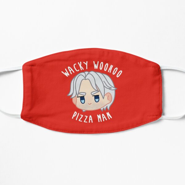 Devil May Cry - Dante ( Wacky woohoo pizza man ) Flat Mask RB2112 product Offical devil may cry Merch