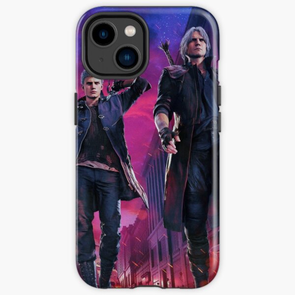Devil May Cry 5 Poster - Nero, Dante, V iPhone Tough Case RB2112 product Offical devil may cry Merch