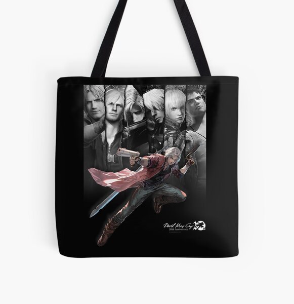 Devil May Cry, Devil May Cry, Devil May Cry Devil May Cry All Over Print Tote Bag RB2112 product Offical devil may cry Merch