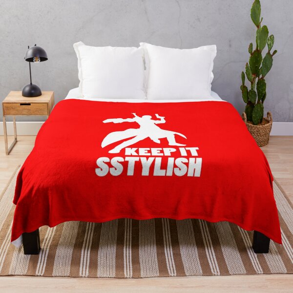 Devil May Cry Keep it Stylish Throw Blanket RB2112 product Offical devil may cry Merch