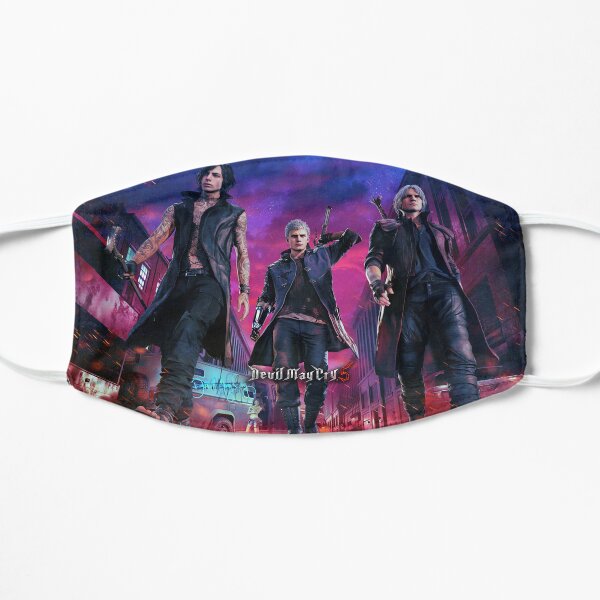 Devil May Cry 5 Flat Mask RB2112 product Offical devil may cry Merch