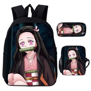 Demon Slayer Backpack  Unisex Anime Demon Slayer Backpack  Anime Backpacks