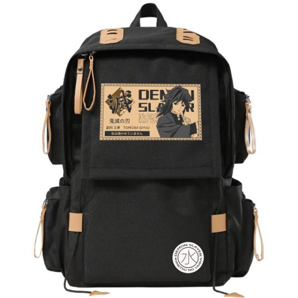 Demon Slayer Kimetsu No Yaiba Cartoon Anime Teenagers Students Large Capacity Cool Shoulder Backpack Schoolbag for 1.jpg 640x640 1 - Demon Slayer Shop