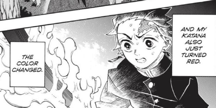 that's no sword tanjiro demon slayer comic