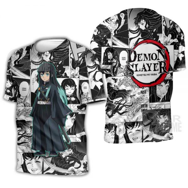 muichiro tokito shirt demon slayer anime mix manga hoodie gearanime 3 - Demon Slayer Shop