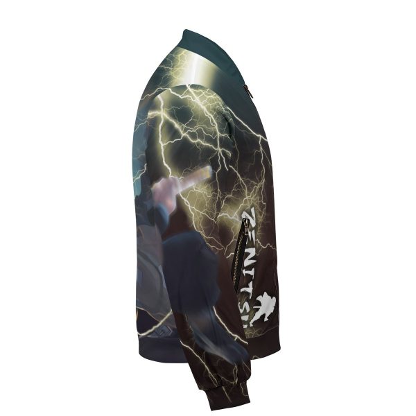 Thunderclap Flash Style Bomber Jacket Official Demon Slayer Merch