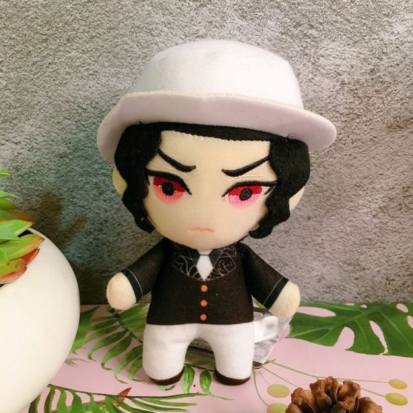 Demon Slayer Kibutsuji Muzan Plush Doll KeyChain Stuffed Toy 16cm Anime Cartoon Collectibles kawaii plushie Gift - Demon Slayer Shop