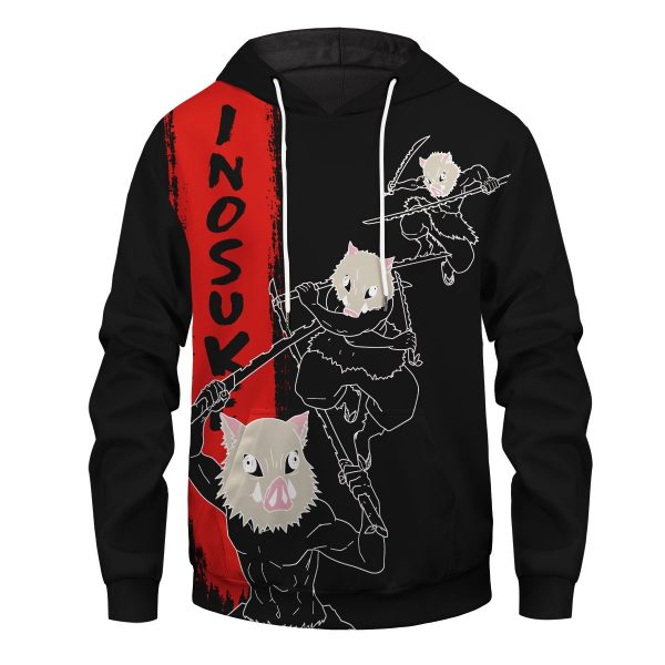 Inosuke Hashibira Unisex Pullover Hoodie Official Demon Slayer Merch