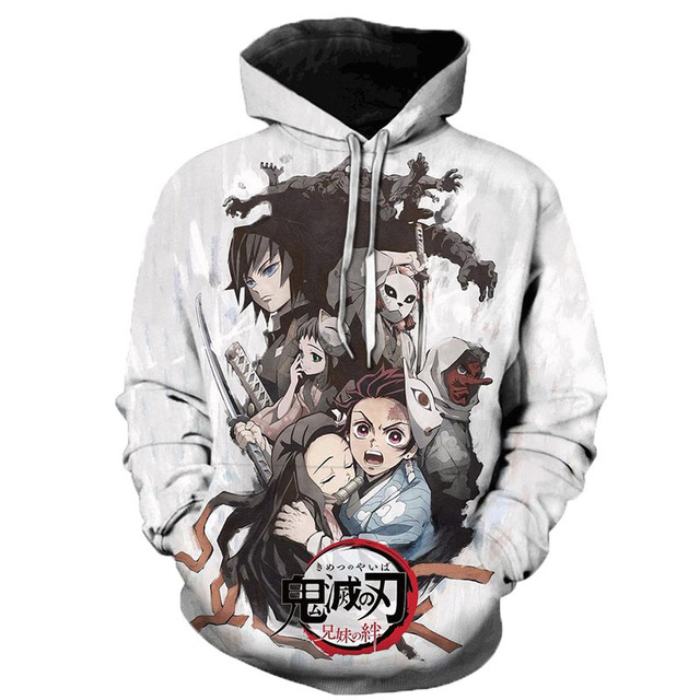 2023 Kimetsu No Yaiba Demon Slayer Men Women Sweatshirts 3D Printed Casual Boy Girl Kids Hoodies 640x640 10 - Demon Slayer Shop