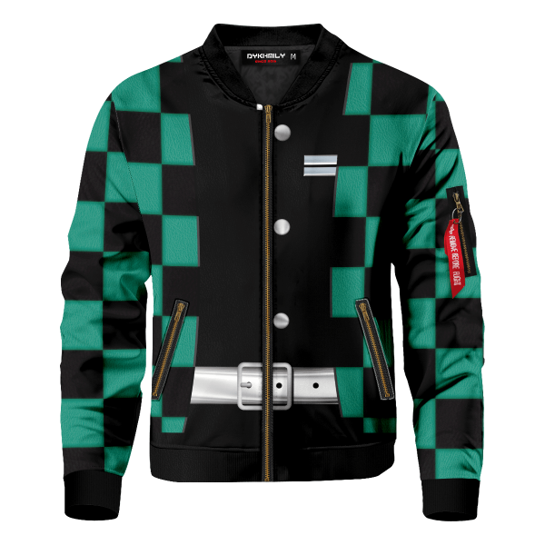 Tanjiro Kamado Bomber Jacket Official Demon Slayer Merch