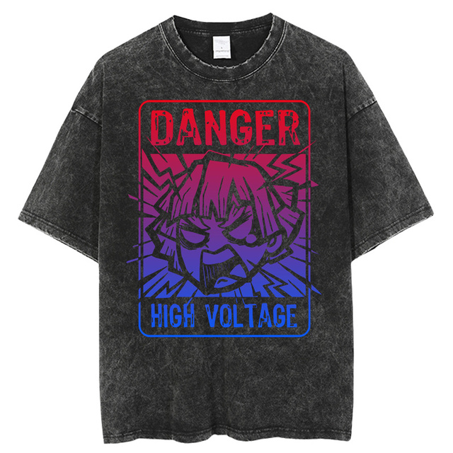 Demon Slayer T Shirt Anime Washed T shirt Kimetsu No Yaiba Graphic Vintage Tshirts Summer Funny 640x640 2 - Demon Slayer Shop